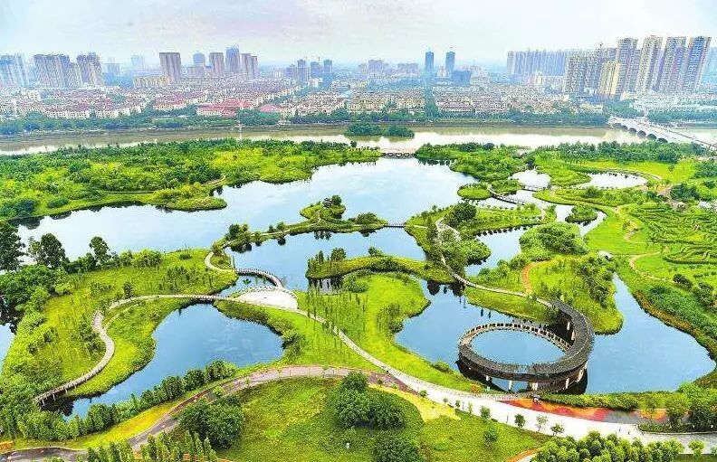 眉山这个总投资8800万元的公园，主体已经完工，快来看看在你家附近吗?